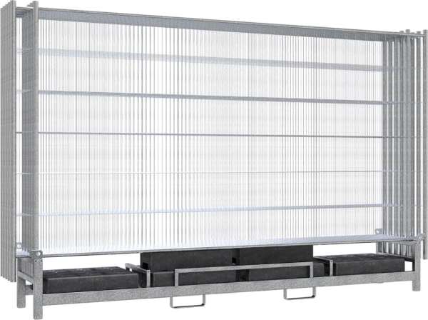 Bauzaunset Twinpalette 10 teilig Produktbild img1 L