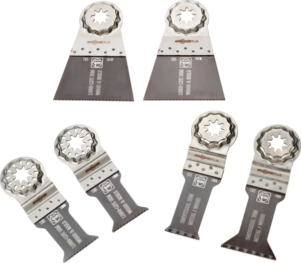 Multimaster Zubehör-Set Wood and Metal Fein 6-teilig StarlockPlus Produktbild img1 L