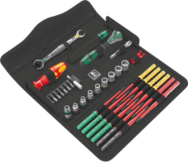 Werkzeugsortiment W2 Wartung 35-teilig in Textilbox Wera Produktbild img1 L