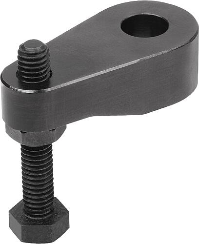 SPANNARM F. SCHWENKSPANNER KOMPAKT, FORM:A GEWINDE MIT DRUCKSCHRAUBE, DK=14 STAHL, HYDRAULISCH Produktbild img1 L