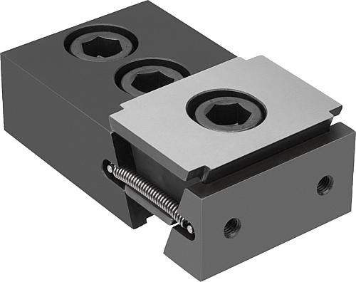 KIPP Keilspanner mit Festbacke, Form A, Spannflächen glatt Produktbild img1 L