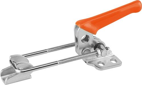 KIPP Bügelspanner horizontal mit Gegenhalter Produktbild img1 L