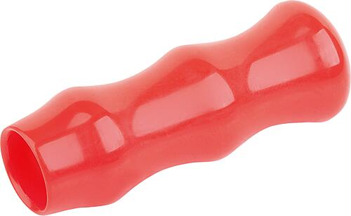 GRIFF RUND D=19,4, L=55, FORM:A, KUNSTSTOFF ROT Produktbild img1 L