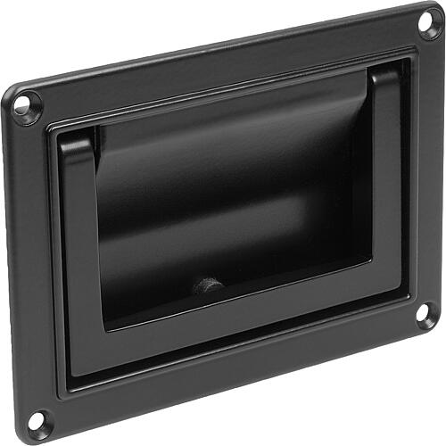 KIPP Schalengriffe Aluminium klappbar, rückfedernd Produktbild img1 L