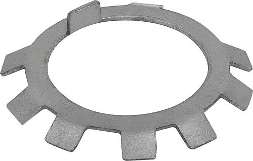 KIPP Sicherungsbleche Stahl DIN 70952 Produktbild img1 L