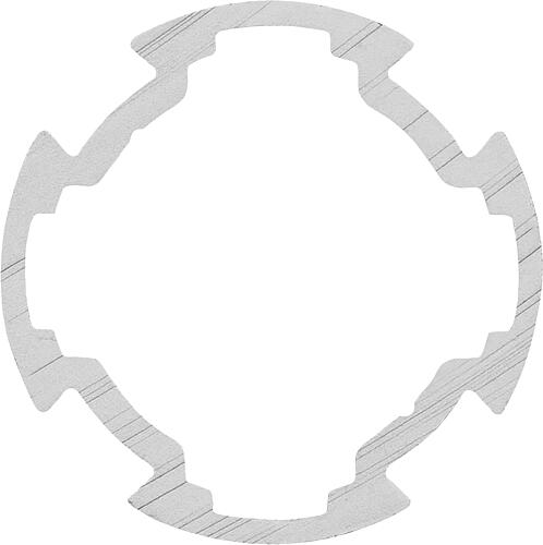 PROFILROHR Ø30, TYP I, P=Ø30, L=1000 ALUMINIUM Produktbild img1 L