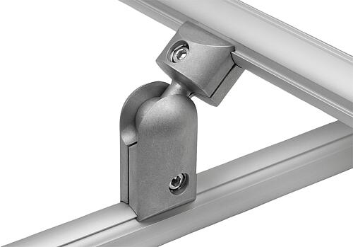 KUGEL-KREUZVERBINDER Ø30, TYP I, P=Ø30 ALUMINIUM Produktbild img3 L