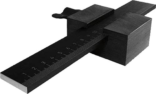 KIPP Maßstäbe Aluminium, selbstklebend oder mit Bohrungen, Stärke 6 mm Produktbild img3 L
