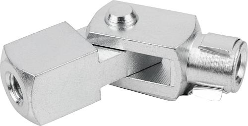 KIPP Gabelkopfgegenstücke Stahl Produktbild img3 L