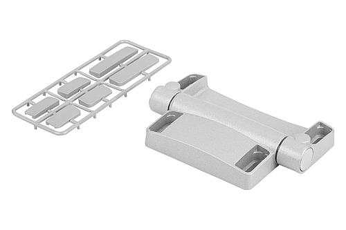 ZUSATZSCHARNIER F.SICHERH-SCHARNIERSCHALT. 78X116, ZINK, KOMP:KUNSTSTOFF Produktbild img1 L