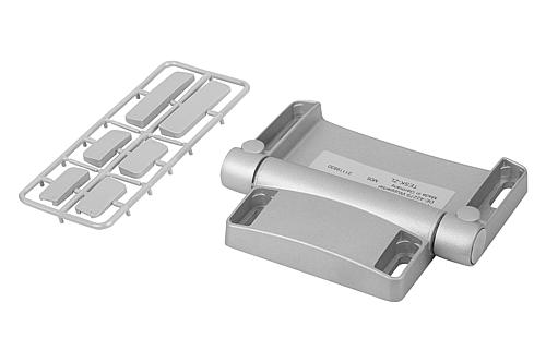 ZUSATZSCHARNIER F.SICHERH-SCHARNIERSCHALT. 98X116, ZINK, LANGE AUSFÜHRUNG, KOMP:KUNSTSTOFF Produktbild img1 L