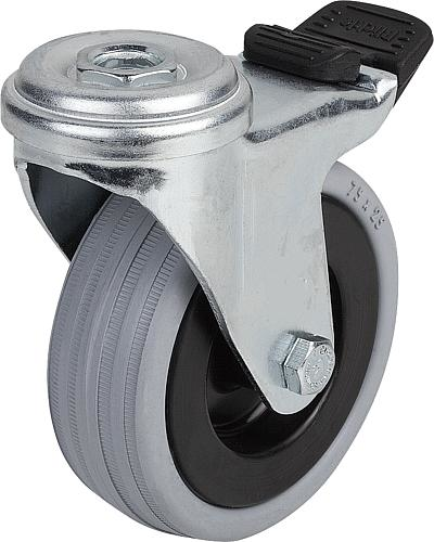 KIPP Lenkrolle mit stop fix Produktbild img1 L