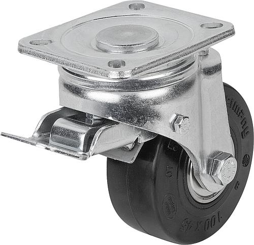 KIPP Lenkrolle mit "stop-top" Produktbild img1 L