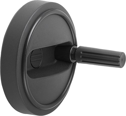 KIPP Handräder mit Zylindergriff drehbar Produktbild img1 L
