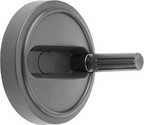 KIPP Handräder mit Zylindergriff drehbar Produktbild img1 L