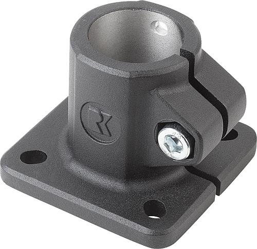 KIPP Rohrverbinder Fuß Aluminium, für Lineareinheit Produktbild img1 L