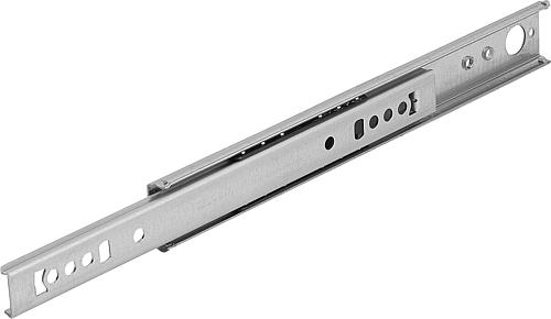 TELESKOPSCHIENE TEILAUSZUG, L=406, STAHL, KOMP:STAHL, S=276 1 STÜCK = 1 PAAR ARTIKEL LÄUFT AUS Produktbild img1 L