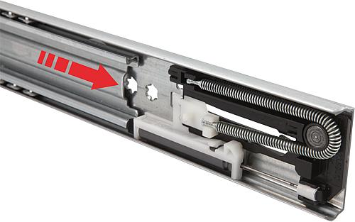 TELESKOPSCHIENE ÜBERAUSZUG, L=500, STAHL, KOMP:STAHL, S=534 1 STÜCK = 1 PAAR ARTIKEL LÄUFT AUS Produktbild img3 L