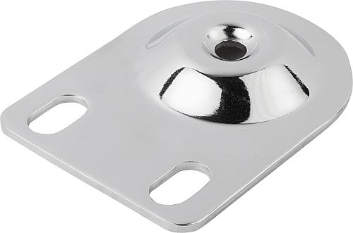 KIPP Teller für Stellfüße aus Stahl oder Edelstahl, Form C Produktbild img1 L