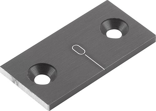 KIPP Nonius und Nullmarken Aluminium, selbstklebend oder mit Bohrungen Produktbild img1 L