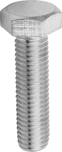 KIPP Sechskantschrauben DIN 933/ISO 4017, Edelstahl Produktbild img1 L