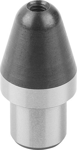 KIPP Aufnahmebolzen mit Innengewinde, Form B, zylindrisch Produktbild img1 L