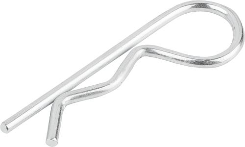KIPP Federstecker ähnlich DIN 11024, Form E, mit einfacher Windung Produktbild img1 L