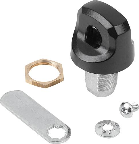 KIPP Drehriegel mit Freilauf Produktbild img1 L