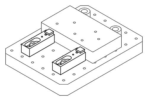 KIPP Niederzugspanner Stahl, flach, mit Langloch Produktbild img3 L