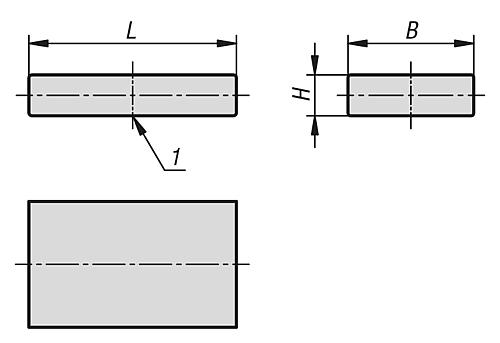 KIPP Rohmagnete (Blockmagnete) aus NdFeB Produktbild img2 L