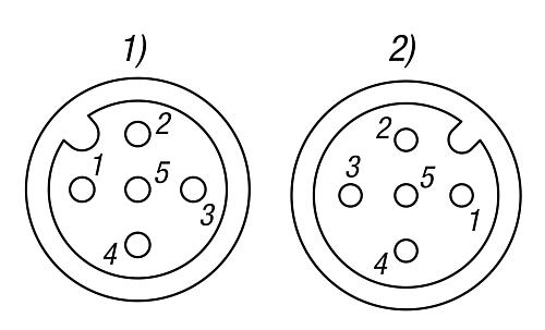 STECKVERBINDER MIT SCHRAUBANSCHLUSS GESCHIRMT, FORM:D STECKER ABGEWINKELT, M12X1, D2=14,5, P=5000, N=5X0,34 mm², Produktbild img3 L