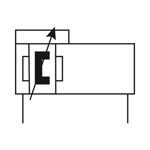 Kolbenstangenloser Zylinder ZRL1S, Ø 40, Hub 100, Standard Produktbild img4 L