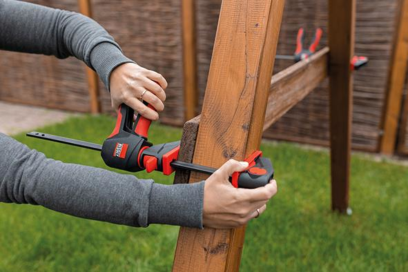 BESSEY Einhandzwinge EZ360S 110x40mm 2 Stück drehbarer Griff Produktbild img5 L