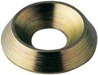 Rosetten für Holzbauschrauben Senkkopf gelb verzinkt 8 Produktbild img1 L