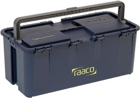 Werkzeugkoffer Raaco Compact 20 blau B474xT239xH190 mm Produktbild img1 L