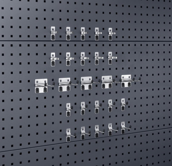 Hakensortiment 25-teilig für Lochplatten für Lochplatten Produktbild img2 L
