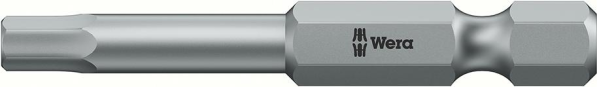 Wera Bit zähhart 1/4" DIN 3126 E6,3 ISK Produktbild img1 L