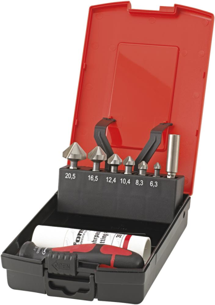 Bit-Satz Kegelsenker 90Grad 6,3-20,5mm Produktbild img1 L
