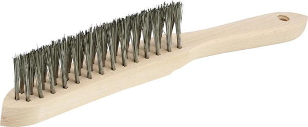 Kehlnahtbürste rostfrei glatt 3-reihig mm FORMAT Produktbild img1 L