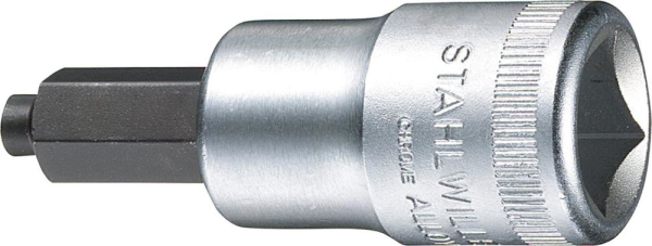 Stahlwille Schraubendrehereinsatz 1/2" Innensechskant mit Zapfen Produktbild img1 L