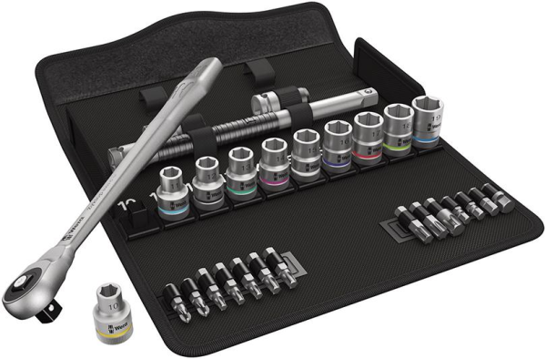 Steckschlüssel-Satz 1/2" ZYKLOP push 28-teilig Wera Produktbild img1 L