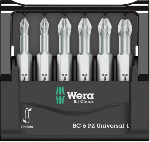 Bit-Satz Bit-Check 6 PZ Universal 1 Wera Produktbild img1 L