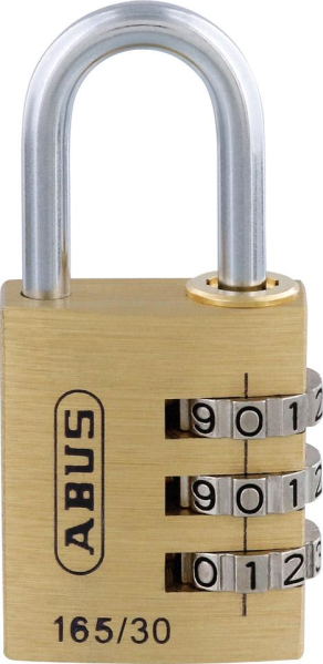 Zahlen-Vorhangschloss 165/30 Code 3-stellig ABUS Produktbild img1 L