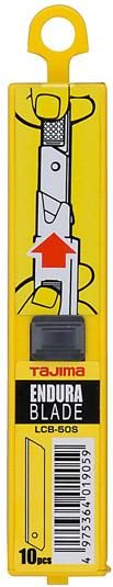Cutterklinge Solid-Enduraohne Abbrechsegmente 18mm SB-Pack mit 10 StückTAJIMA Produktbild img1 L