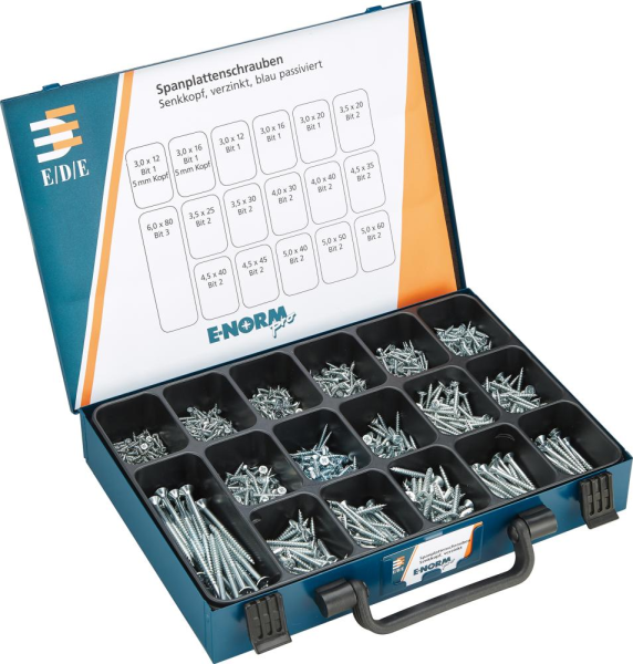 E-NORM Montagekoffer 1 SPS Senkk. zn blau PZD E-NORMpro Produktbild img3 L