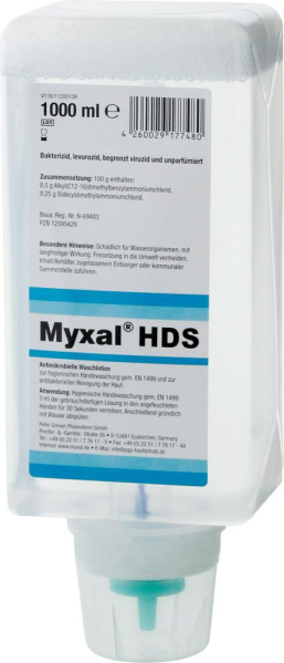 Händedekontamanitation Myxal HDS, 1000ml Variof. Produktbild img1 L