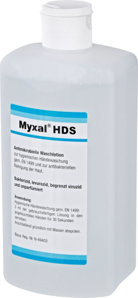 Händedekontamanitation Myxal HDS 500ml Hartfl. Produktbild img1 L