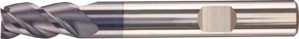 FORTIS Schaftfräser lang VHM AlTiN+ Z3 45Grad Schaft HB Produktbild img1 L