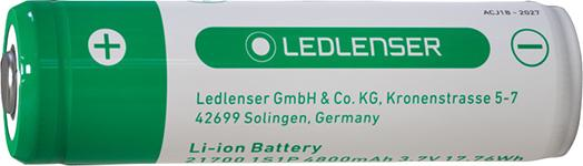 Ersatzakku 21700 3,7V 4800mAh Ledlenser Produktbild img1 L