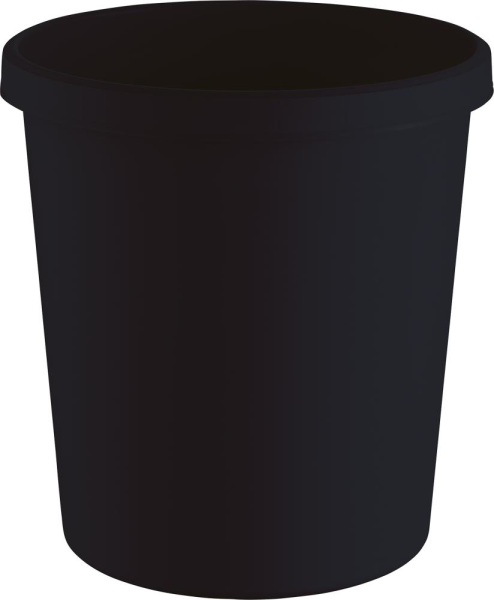 Papierkorb 18 l schwarz 331mm recycling K-Stoff Produktbild img1 L